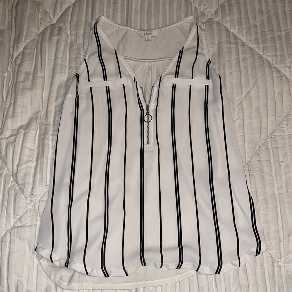 Zip Tank Top